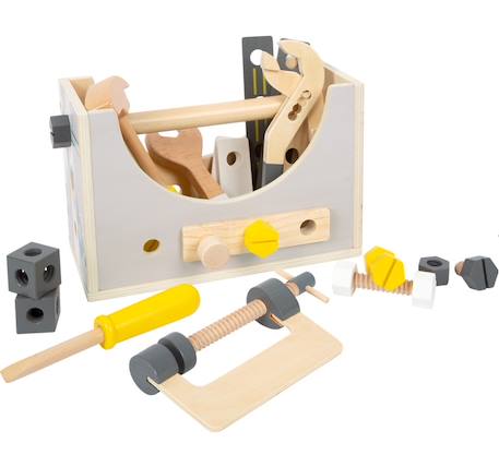 Boîte à outils 2 en 1 miniwob Gris 1 - vertbaudet enfant 