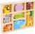 Figurines en bois animaux safari Beige 1 - vertbaudet enfant 