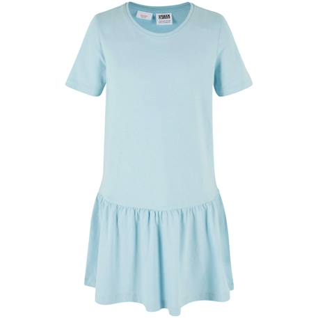 Robe t-shirt en coton peigné de qualité supérieure valance Beige+Bleu océan+Mangue+Rose foncé 3 - vertbaudet enfant 