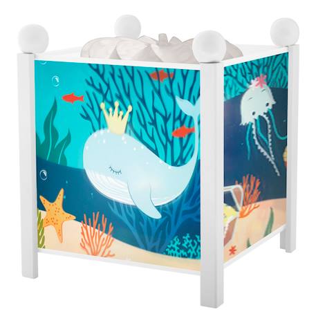 Veilleuse lanterne magique océan blanc Blanc 1 - vertbaudet enfant 