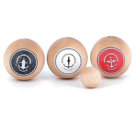 Jeu de pétanque marine nationale Beige 3 - vertbaudet enfant 