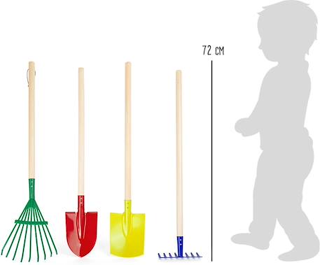 Lot d'outillage de jardin Beige 3 - vertbaudet enfant 