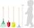 Lot d'outillage de jardin Beige 3 - vertbaudet enfant 