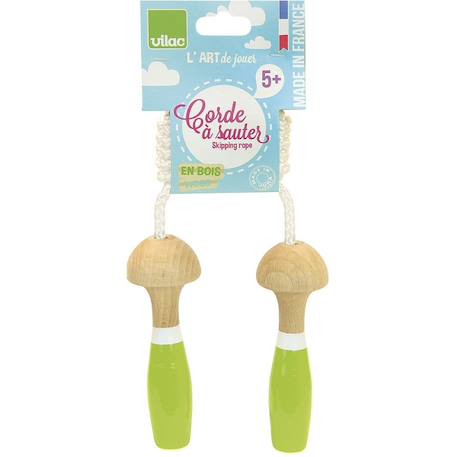 Corde à sauter bicolore Vert 1 - vertbaudet enfant 
