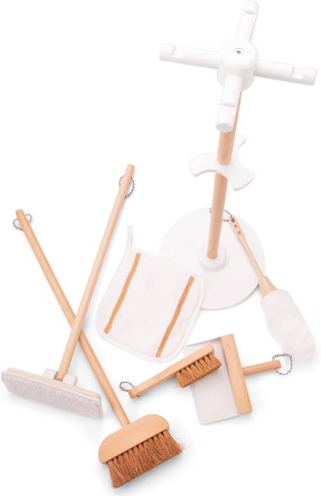 Set de ménage en bois Blanc 4 - vertbaudet enfant 