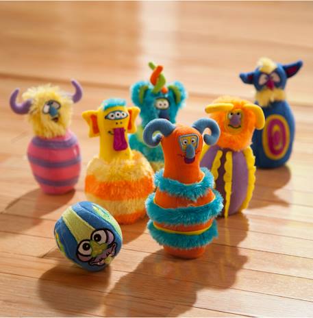 Jeu de quilles monstres Orange 6 - vertbaudet enfant 