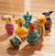 Jeu de quilles monstres Orange 6 - vertbaudet enfant 