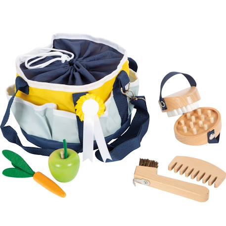 Kit de soins pour chevaux Bleu 1 - vertbaudet enfant 