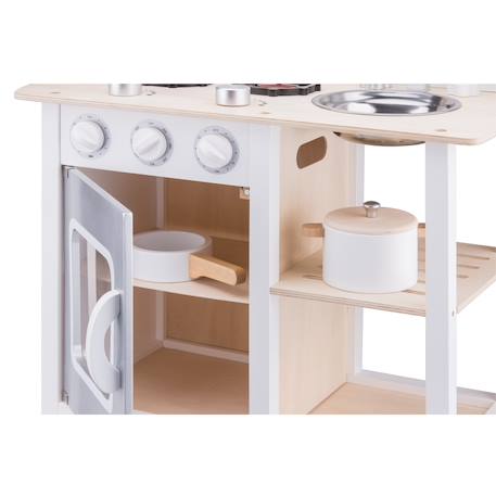 Cuisine bon appétit - blanche argent Blanc 3 - vertbaudet enfant 