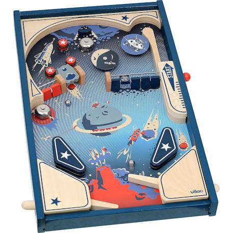 Flipper en bois de l'espace Bleu 1 - vertbaudet enfant 
