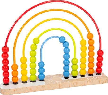 Circuit de motricité et boulier arc-en-ciel Rouge 3 - vertbaudet enfant 