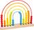 Circuit de motricité et boulier arc-en-ciel Rouge 3 - vertbaudet enfant 