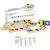 Dominos marine nationale Blanc 1 - vertbaudet enfant 