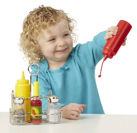 Ensemble de condiments Rouge 5 - vertbaudet enfant 