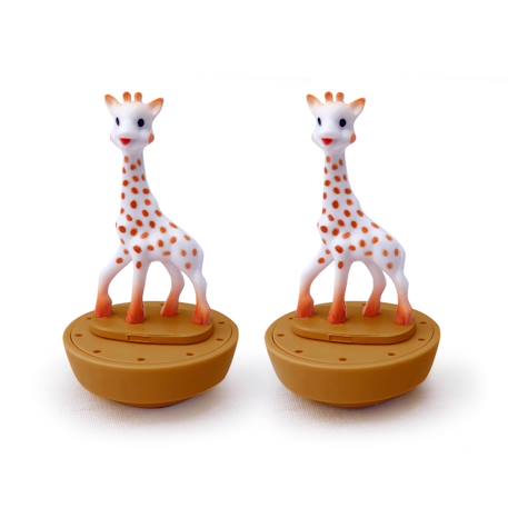 Boite à musique sophie la girafe caramel Beige 3 - vertbaudet enfant 