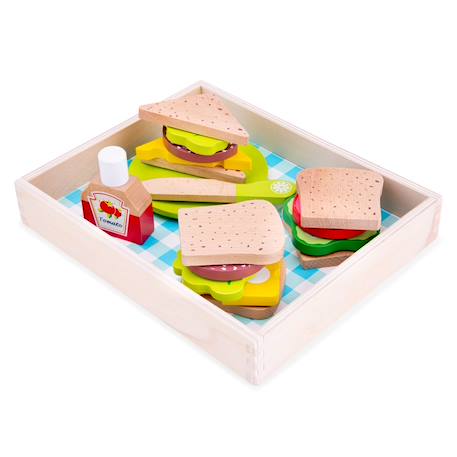 Set de sandwich à préparer Beige 4 - vertbaudet enfant 