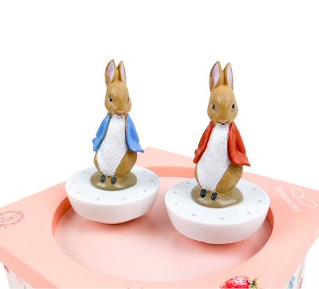 Boite à musique peter rabbit fraises Rose 2 - vertbaudet enfant 
