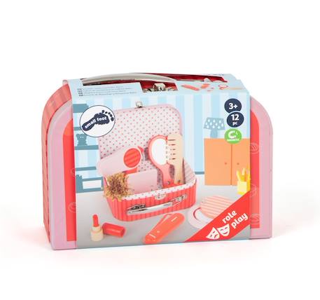 Coffret cosmétique et coiffure rétro Rouge 5 - vertbaudet enfant 
