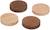 Boîte 40 pions dames en bois Marron 2 - vertbaudet enfant 