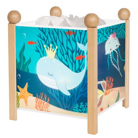 Veilleuse lanterne magique océan naturel Bleu 1 - vertbaudet enfant 