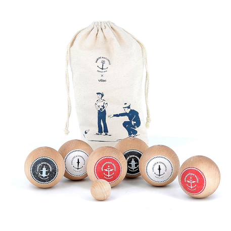 Jeu de pétanque marine nationale Beige 2 - vertbaudet enfant 