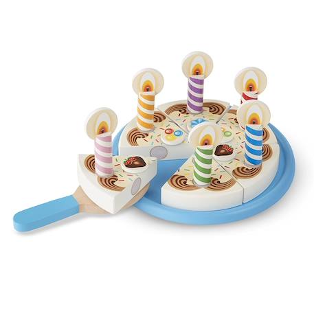 Gâteau d'anniversaire Bleu 1 - vertbaudet enfant 