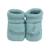 Chaussons naissance - message maman d'amour Blanc+Gris+Moutarde+Vert 11 - vertbaudet enfant 