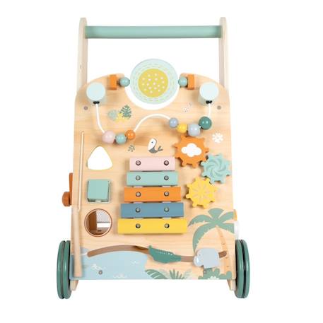 Chariot de marche safari Beige 2 - vertbaudet enfant 