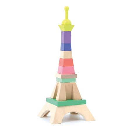 Tour eiffel empilable Beige 1 - vertbaudet enfant 