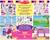 200 autocollants réutilisables - princesses Rose 1 - vertbaudet enfant 