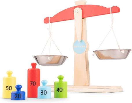 Balance avec poids Rouge 4 - vertbaudet enfant 