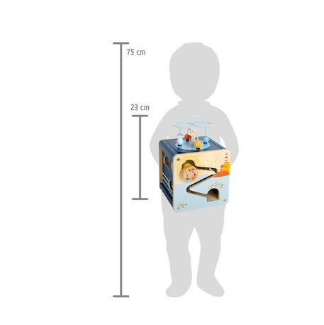 Cube de motricité grand océan Bleu 6 - vertbaudet enfant 
