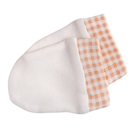 Lot bonnet et moufles bébé en coton - botanica Blanc/rose+Vert 3 - vertbaudet enfant 