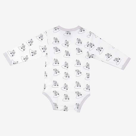 2 bodies croisés - modèle petit chien Bleu 2 - vertbaudet enfant 