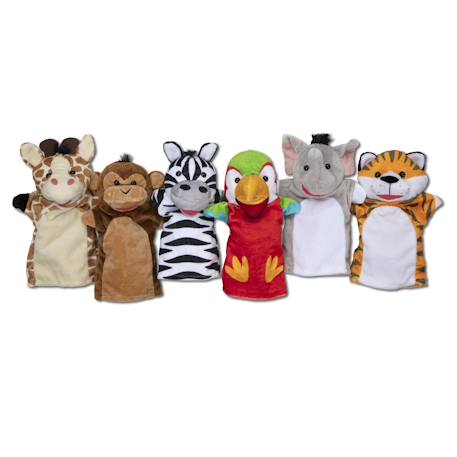 Marionnettes safari Rouge 2 - vertbaudet enfant 