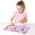 Livret d'autocollants reliefs repositionnables princesses Rose 4 - vertbaudet enfant 