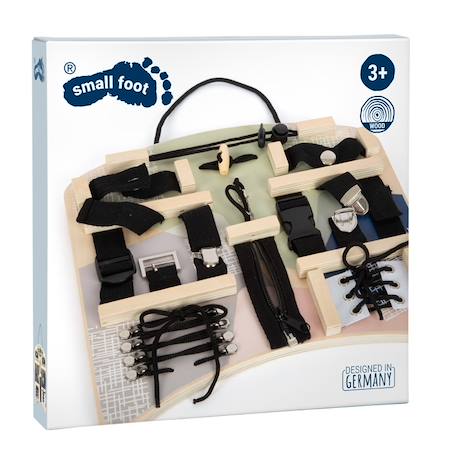 Planche motricité fermetures fixation Beige 6 - vertbaudet enfant 
