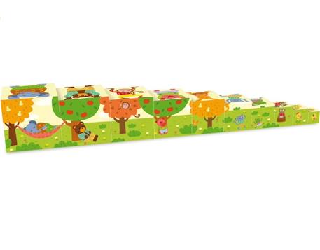 Cubes gigognes animaux Vert 3 - vertbaudet enfant 