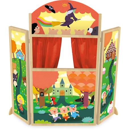 Théatre vilac les contes Vert 1 - vertbaudet enfant 