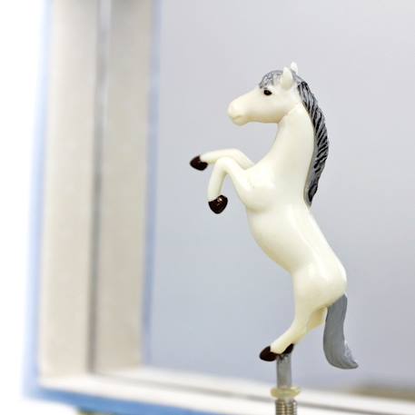 Boîte à bijoux musicale cheval camargue Bleu 3 - vertbaudet enfant 