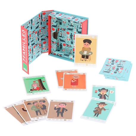 Jeu de 7 familles ingela p.arrhenius Blanc 3 - vertbaudet enfant 