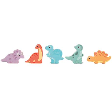 Puzzle en bois dino Beige 5 - vertbaudet enfant 
