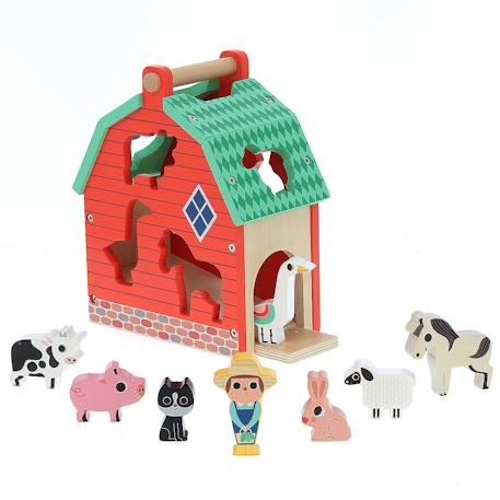 Ferme des formes ingela p. Arrhenius Rouge 6 - vertbaudet enfant 