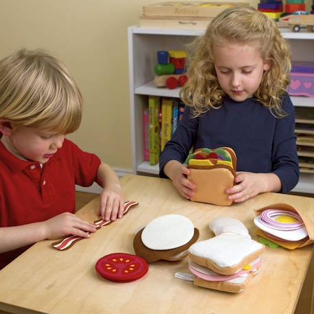 Sandwich en feutre Marron 5 - vertbaudet enfant 