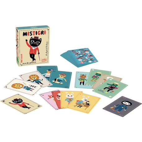 Jeu de cartes mistigri ingela p.arrhenius Blanc 2 - vertbaudet enfant 