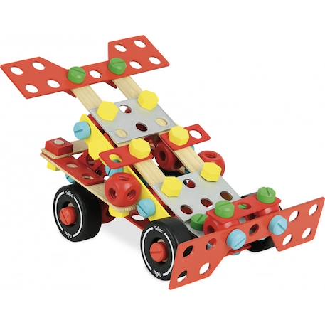 Coffret de construction super batibloc Beige 4 - vertbaudet enfant 