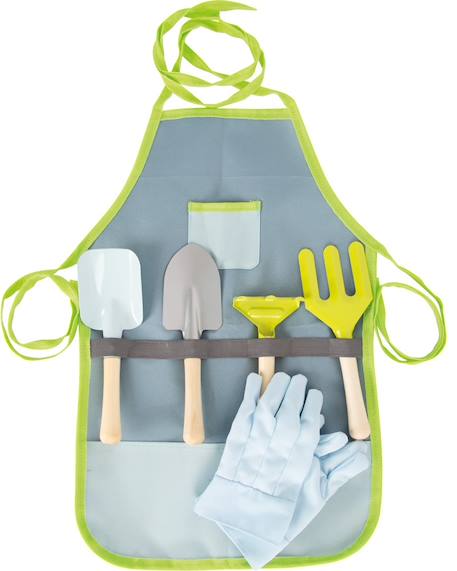 Tablier avec outils de jardin Beige 1 - vertbaudet enfant 