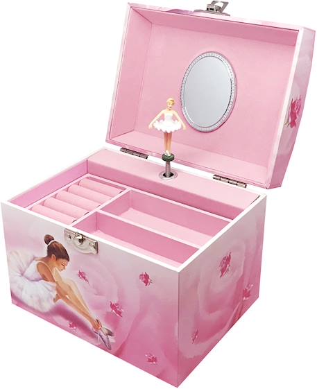 Vanity musical ballerine rose Rose 2 - vertbaudet enfant 