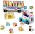 Paw patrol camion alphabet bois Blanc 2 - vertbaudet enfant 