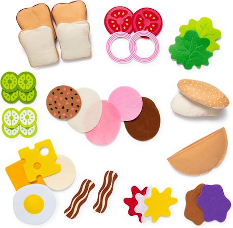 Sandwich en feutre Marron 2 - vertbaudet enfant 